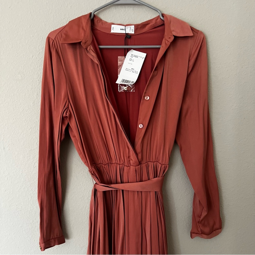 MANGO Shirt Dress